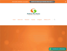 Tablet Screenshot of cristianodossantos.com.br